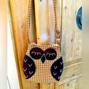 Owl Crossbody Bag - Soft & Lightweight